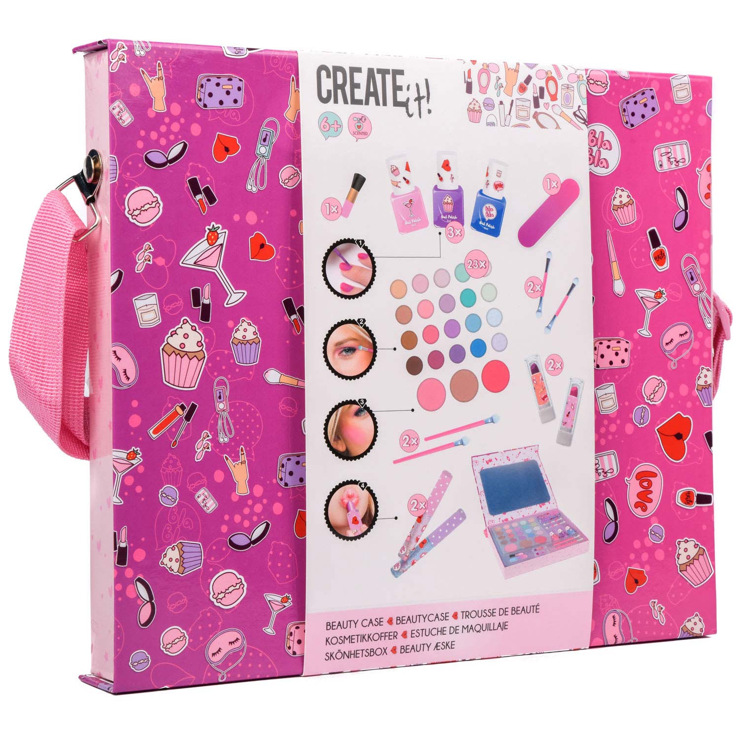 Canenco create it! beautycase set