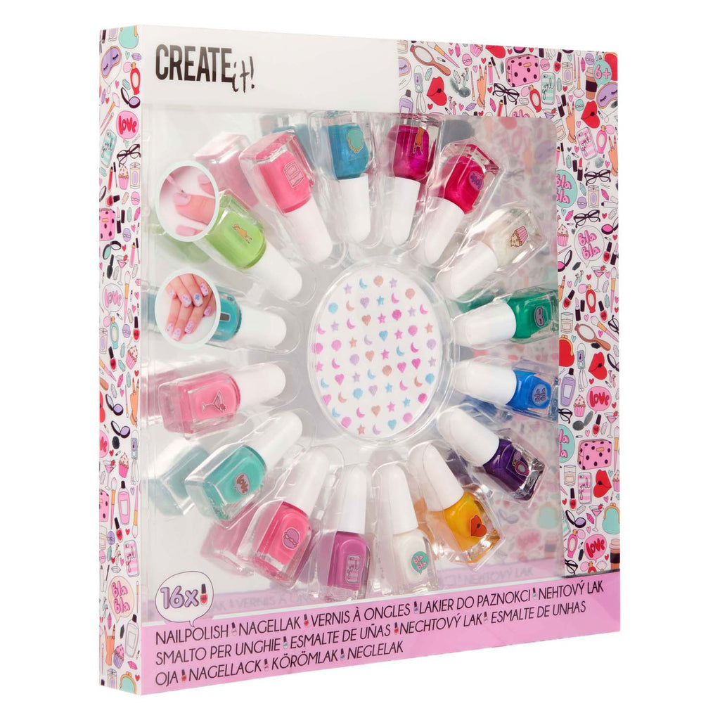 Canco erstellen es! Beauty Nagellack-Set, 16tlg.