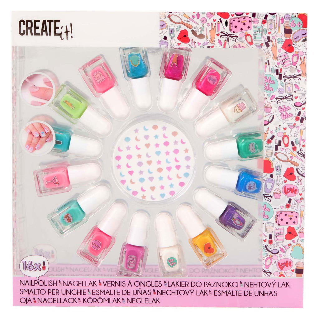 Canco erstellen es! Beauty Nagellack-Set, 16tlg.