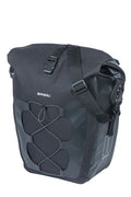 Basil tas navigator m enkel | mik studs | zwart 14l