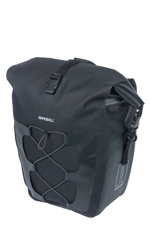 Basil Navigator wasserdichte Einzeltasche L MIK 25-31L 14 x 26 x 42 cm - schwarz