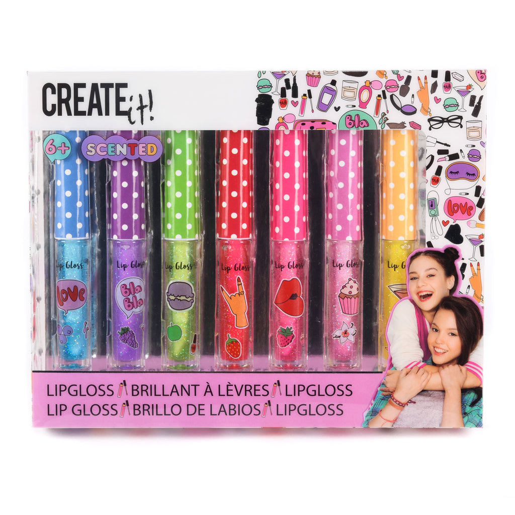Canenco create it! lipgloss geur glitter - 7st.