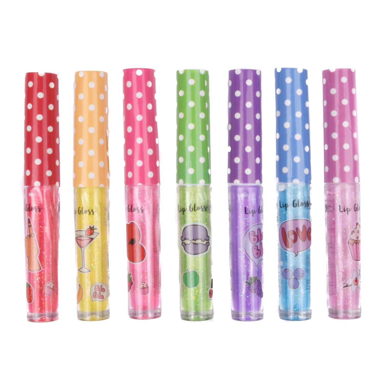 Canenco create it! lipgloss geur glitter - 7st.