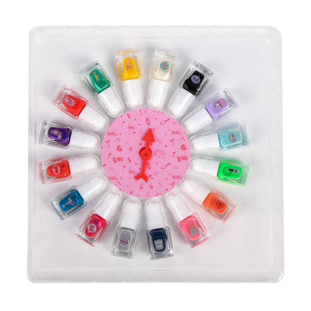 Create it! beauty nagellakset met keuzerad, 16st.