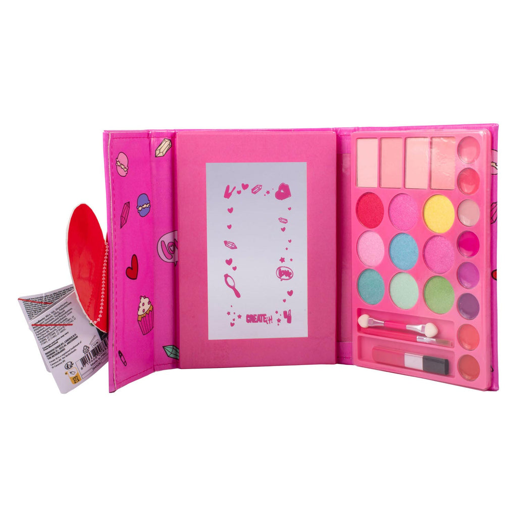 Canenco Create it! Beauty-Make-up-Buch mit Magnetverschluss