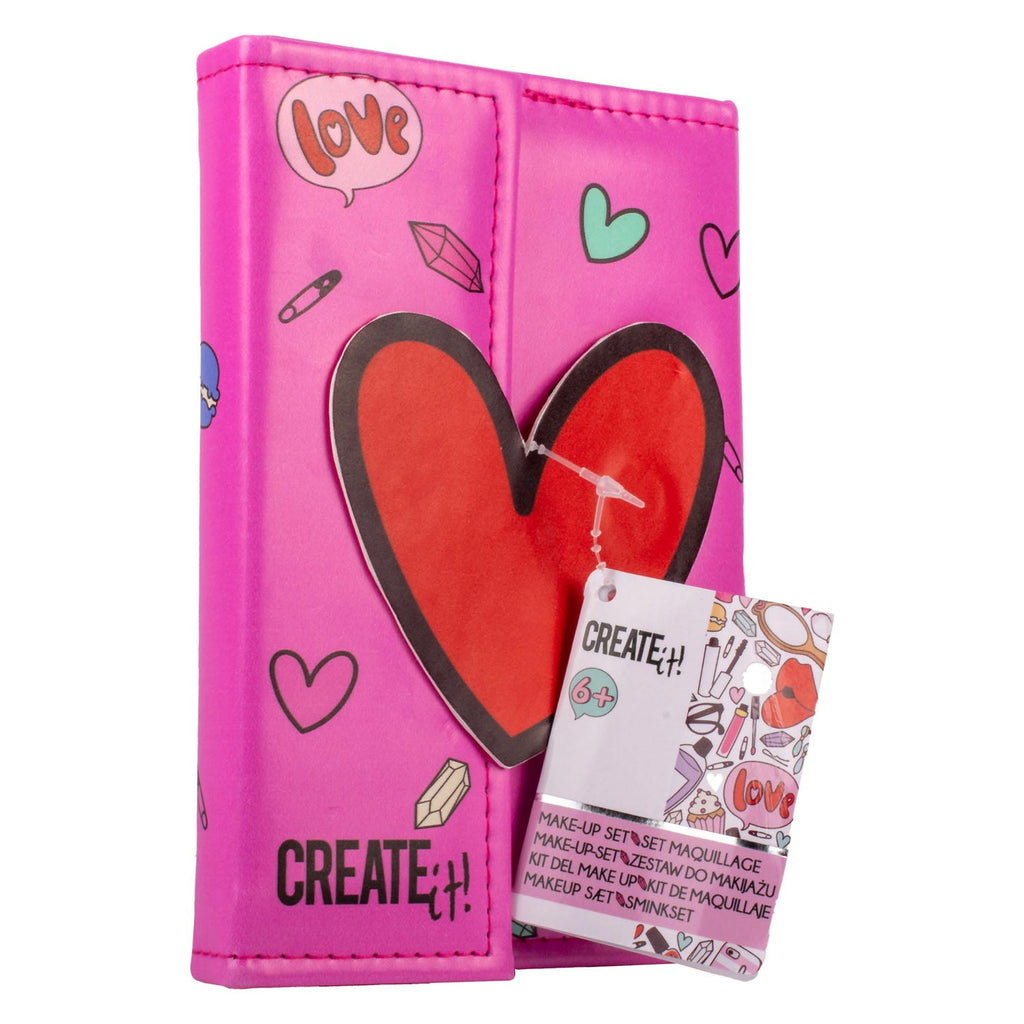 Canenco Create it! Beauty-Make-up-Buch mit Magnetverschluss