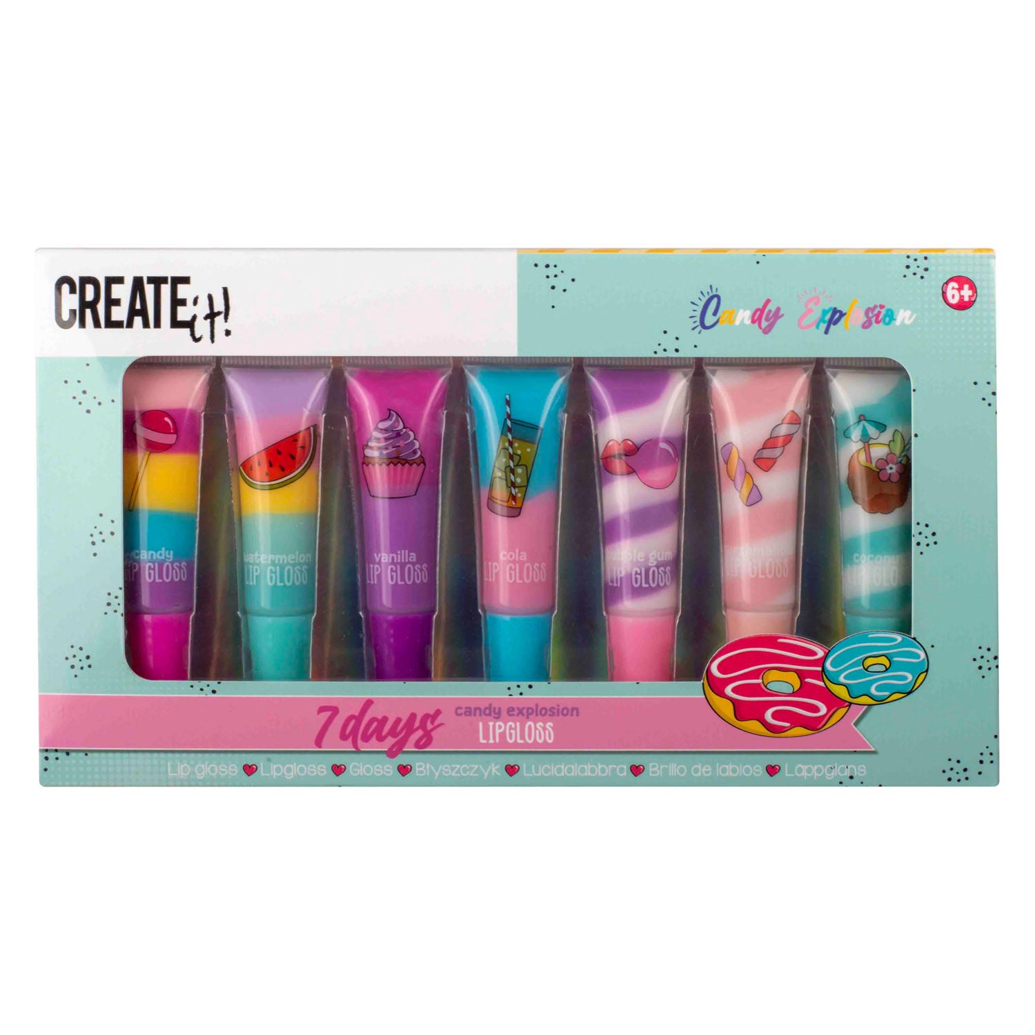 Kreiere es! Candy Explosion Lipgloss-Wirbel