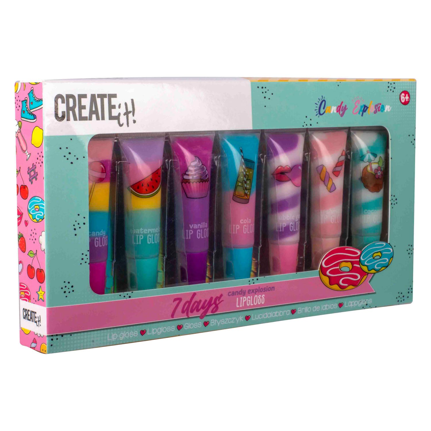 Kreiere es! Candy Explosion Lipgloss-Wirbel