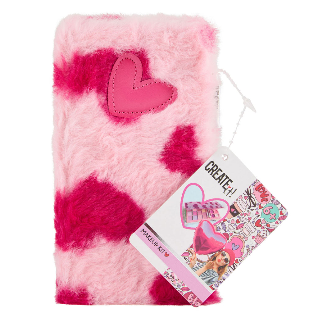 Create it! love make-up boekje fluffy hartjes | 6 stuks