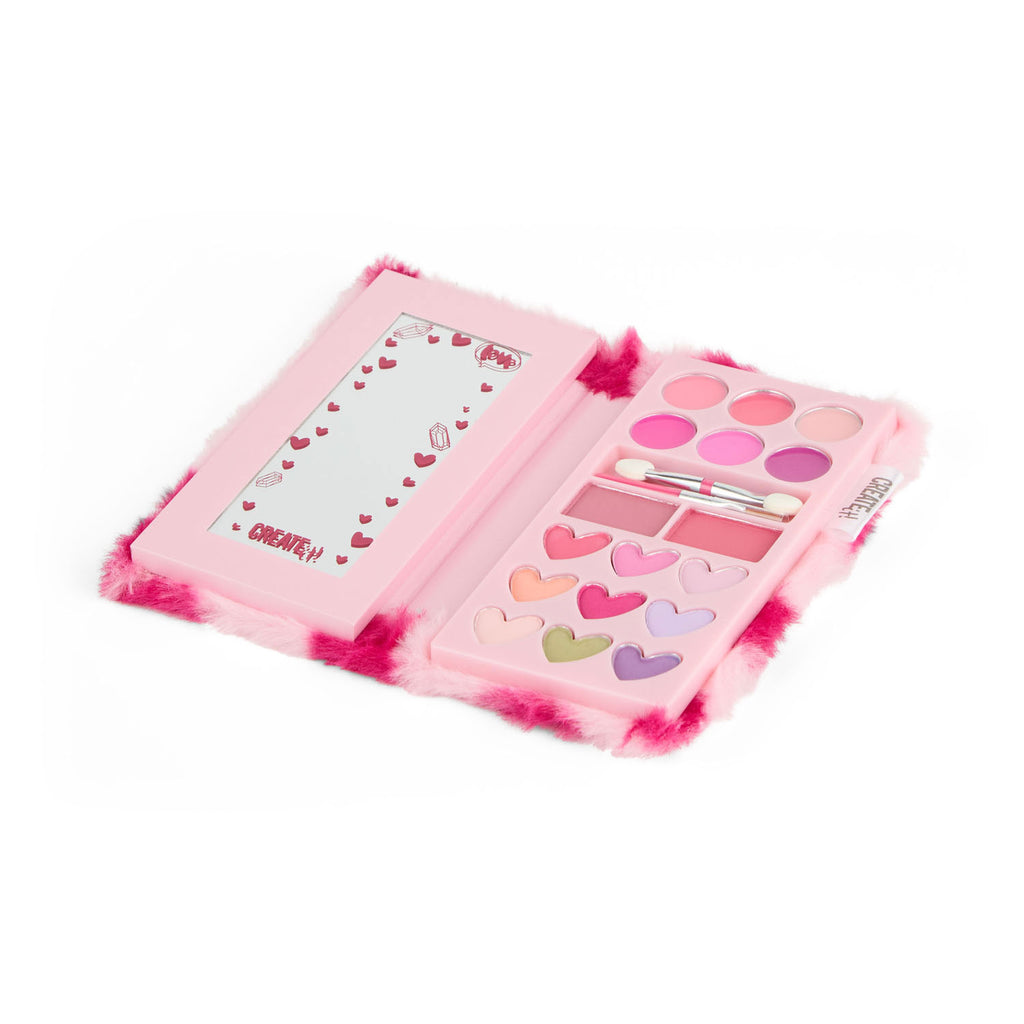 Create it! love make-up boekje fluffy hartjes | 6 stuks
