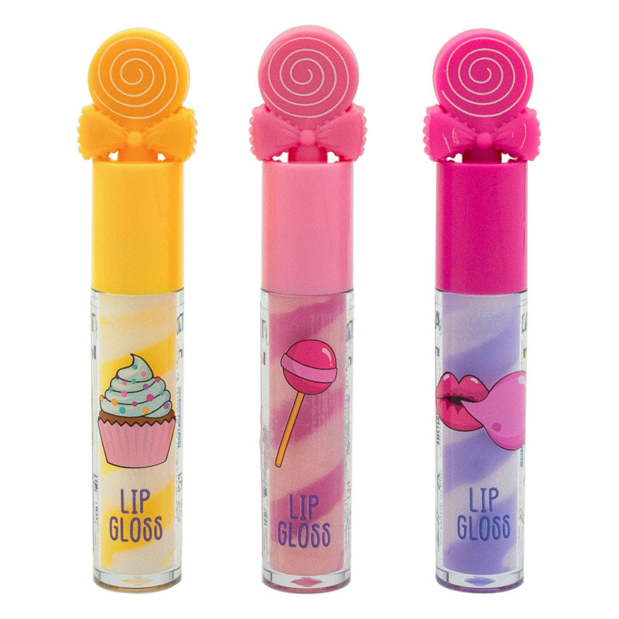 Erstellen Sie es! Candy Lipgloss, 3 Stück