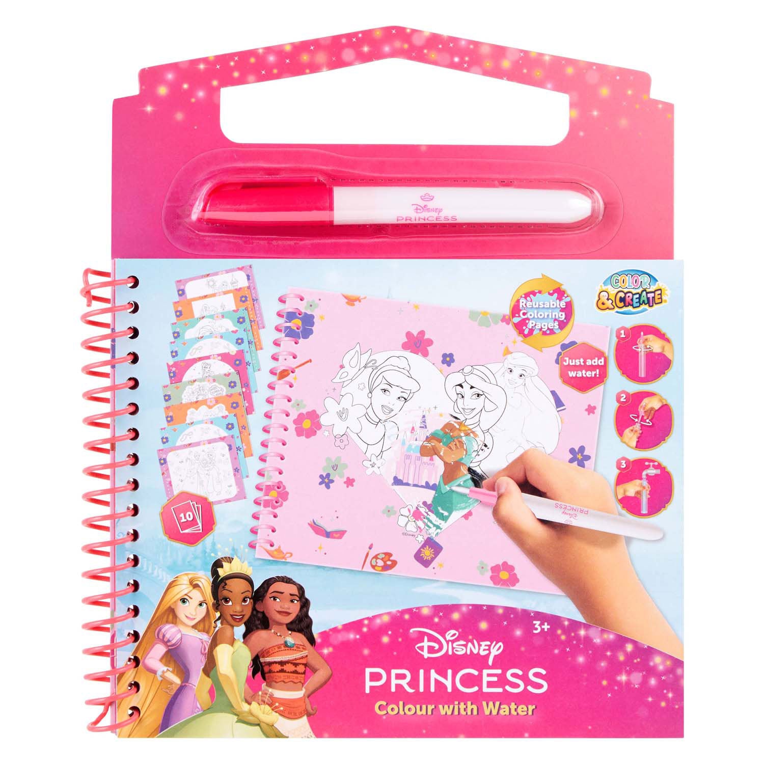 Canenco disney prinses waterkleurboek