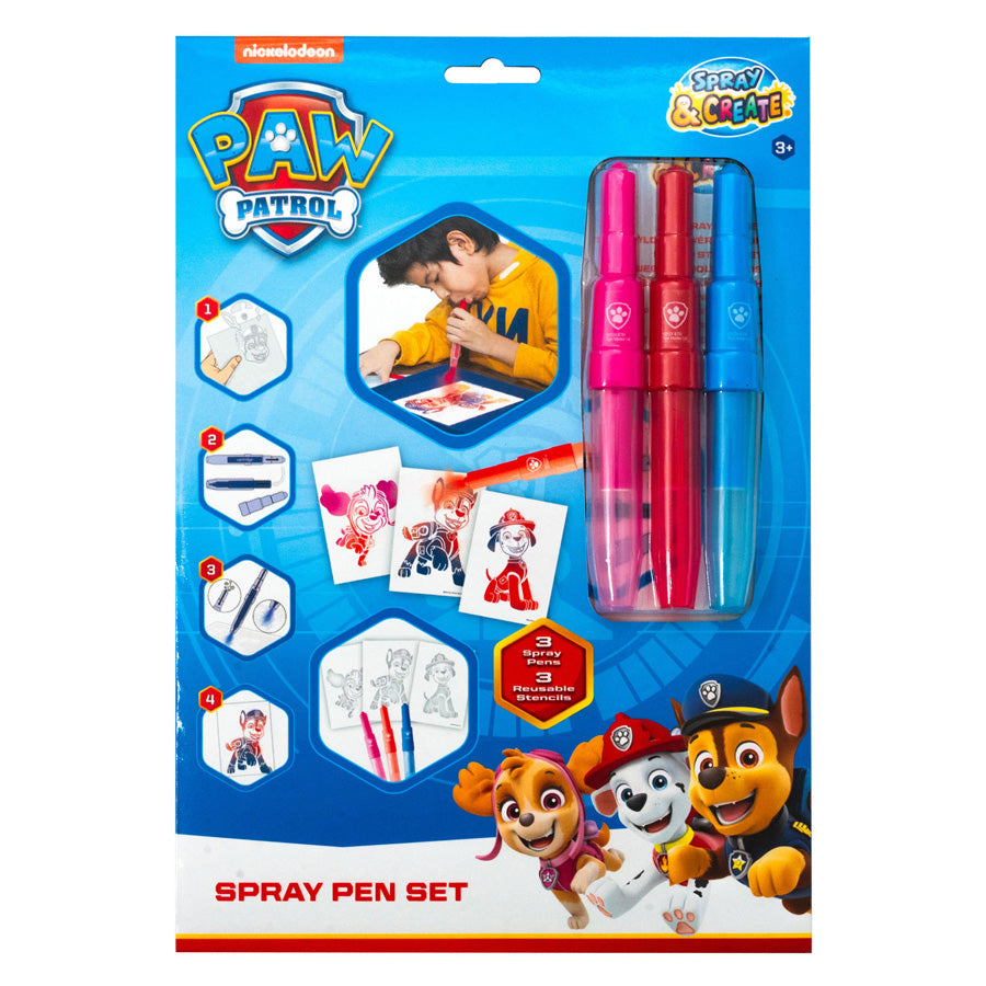 Canenco paw patrol blaaspennen set