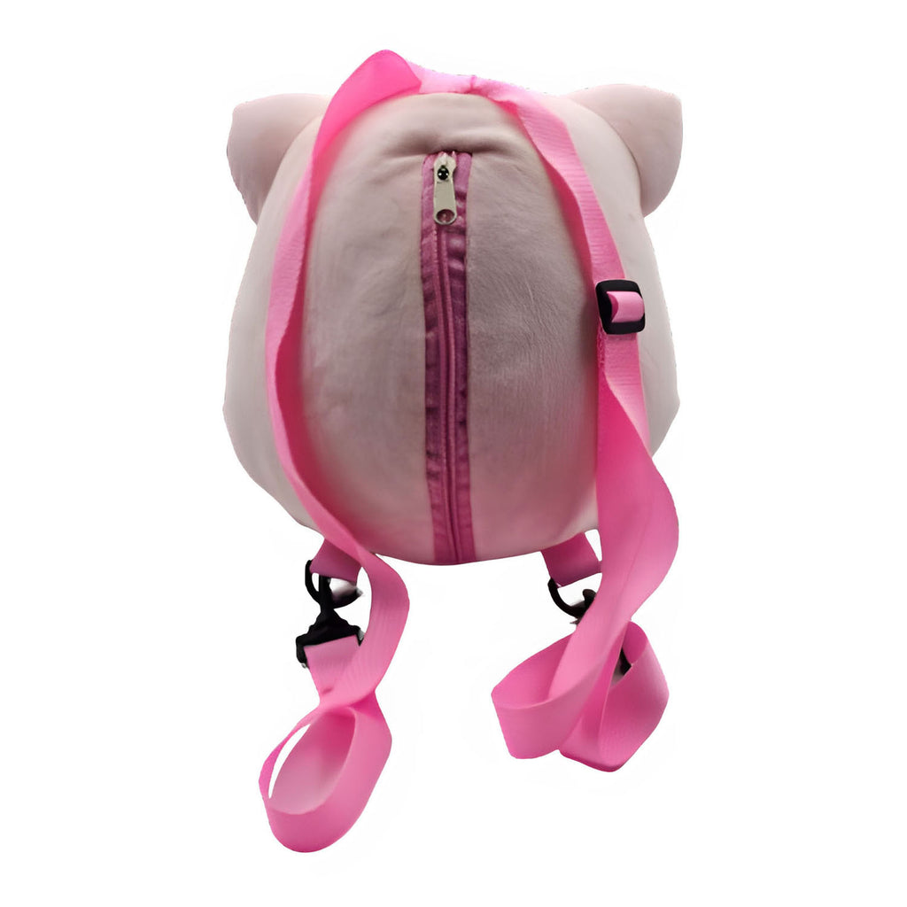 Canenco pokémon pluche 3d rugzak jigglypuff 28x25x22 cm