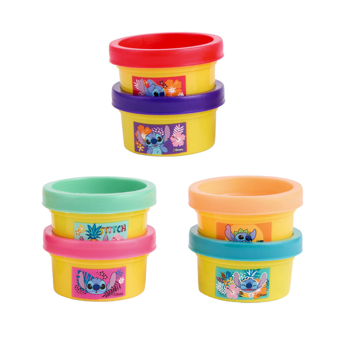 Canenco Knete-Set Partypackung, 6-teilig.