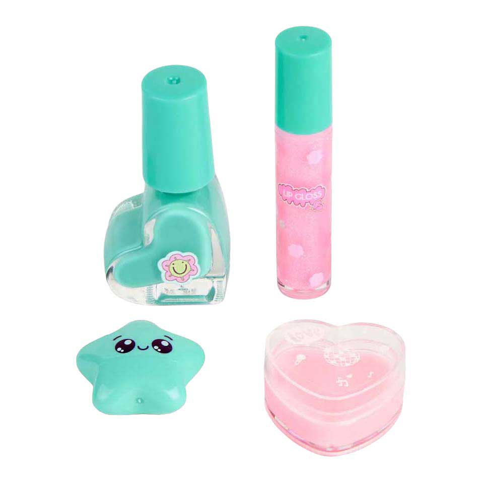 Canenco Create it! Beauty-Make-up-Set im flauschigen Rucksack, Liebe Lila