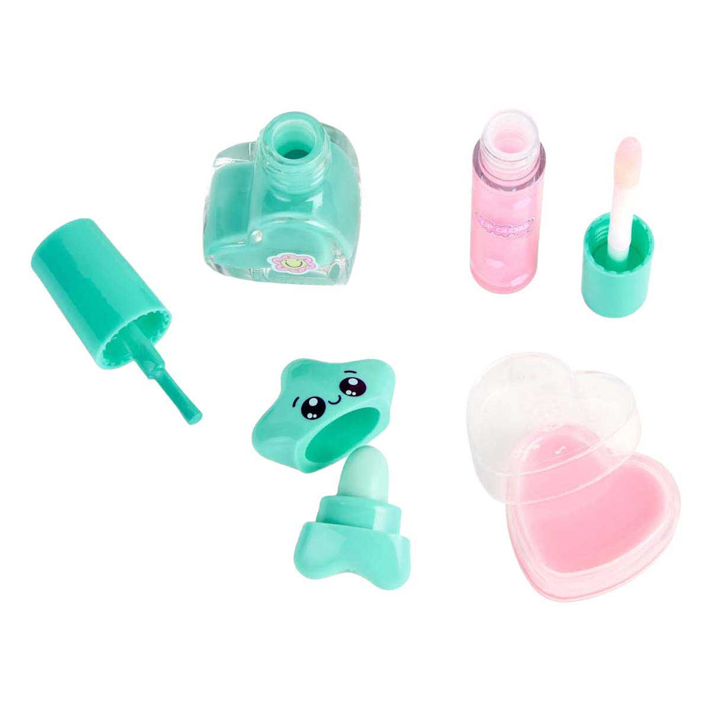 Canenco Create it! Beauty-Make-up-Set im flauschigen Rucksack, Liebe Lila