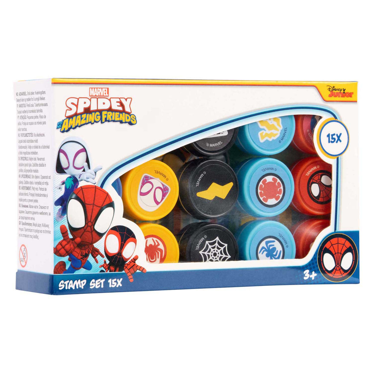 Canenco spidey stempelset, 15st.