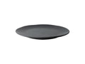 Dutch rose velvet bord plat ø20,5cm mat zwart 4st