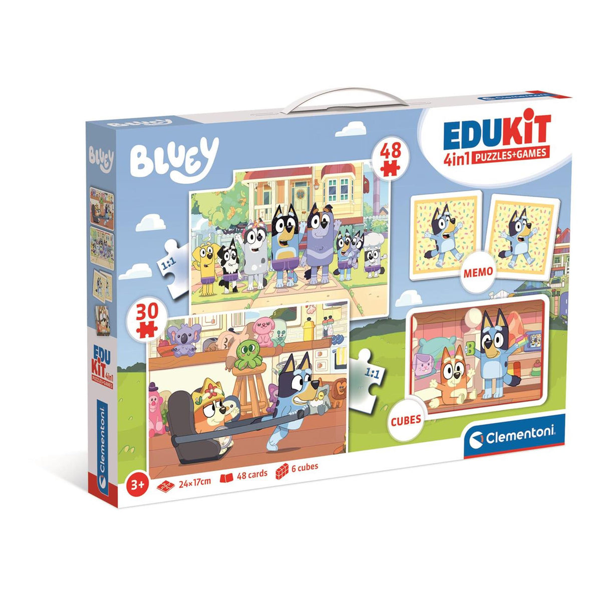 Clementoni Edukit 4 in 1 Bluey