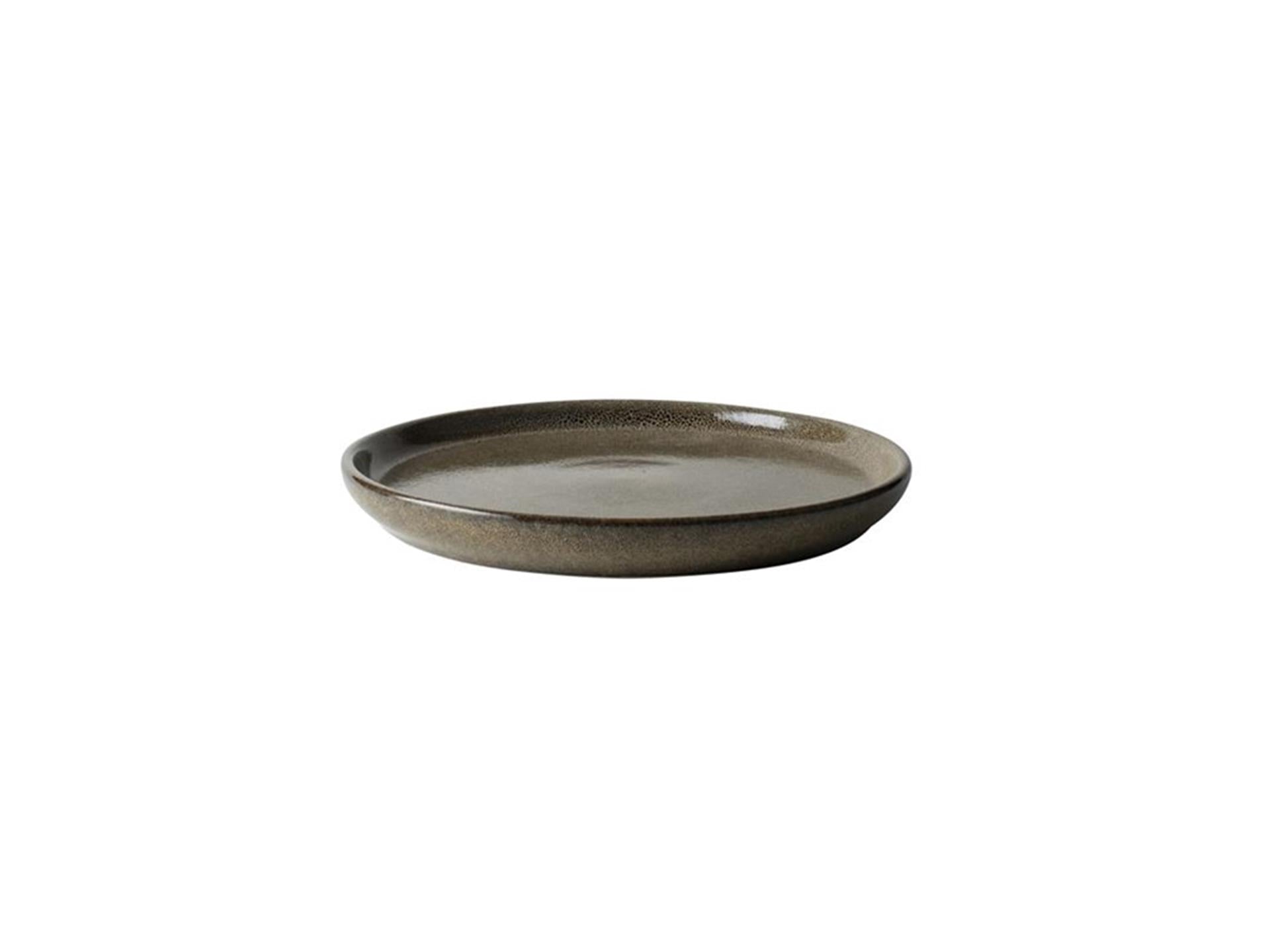 Dutch rose serenity bord ø18,5cm camel doos a 4 stuks