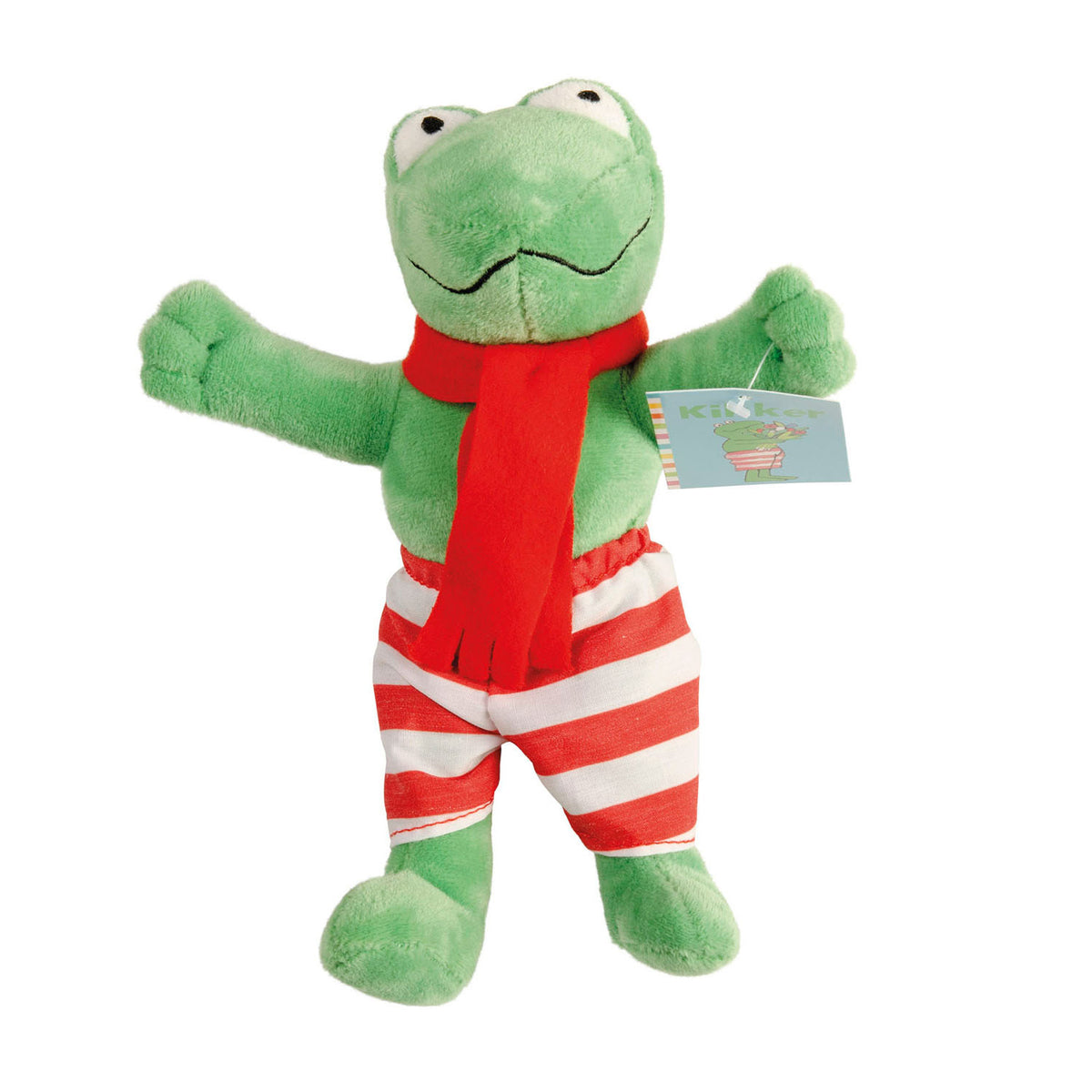 Bambolino toys de wereld van kikker pluchen knuffel, 20cm