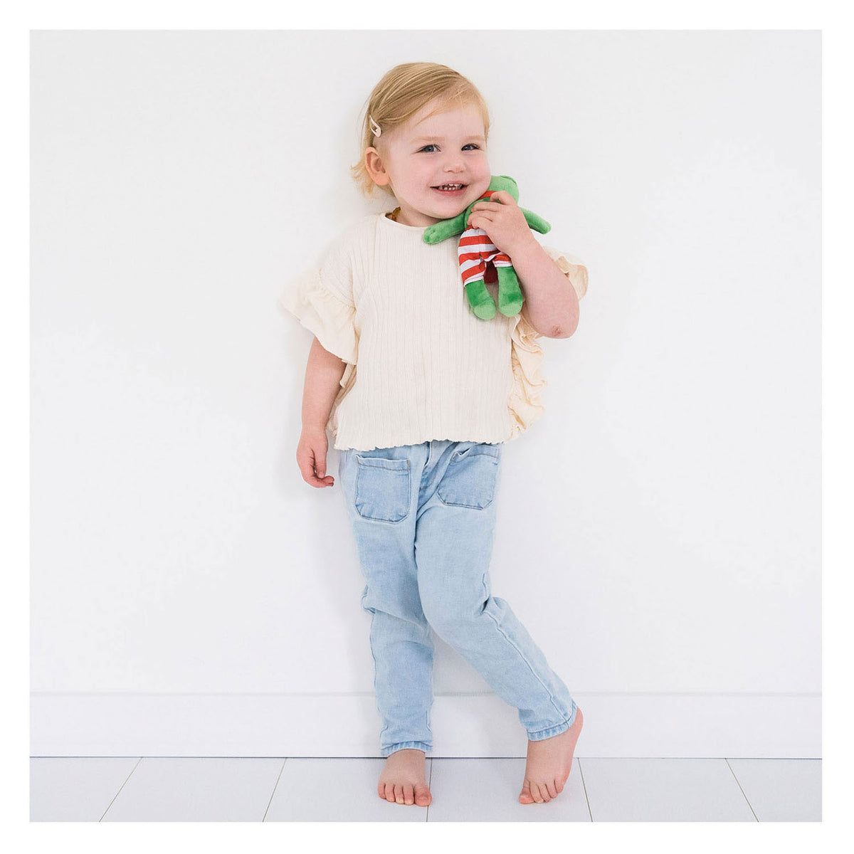 Bambolino toys de wereld van kikker pluchen knuffel, 20cm