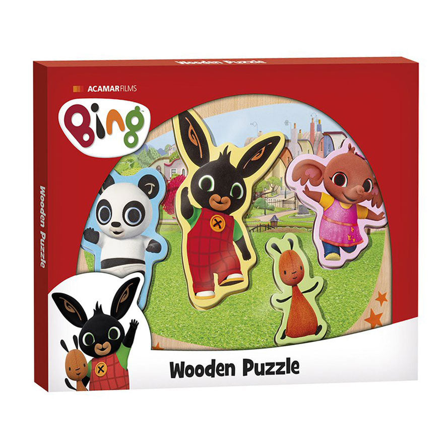 Bambelino Toys Holzform Puzzle, 5-teilig.