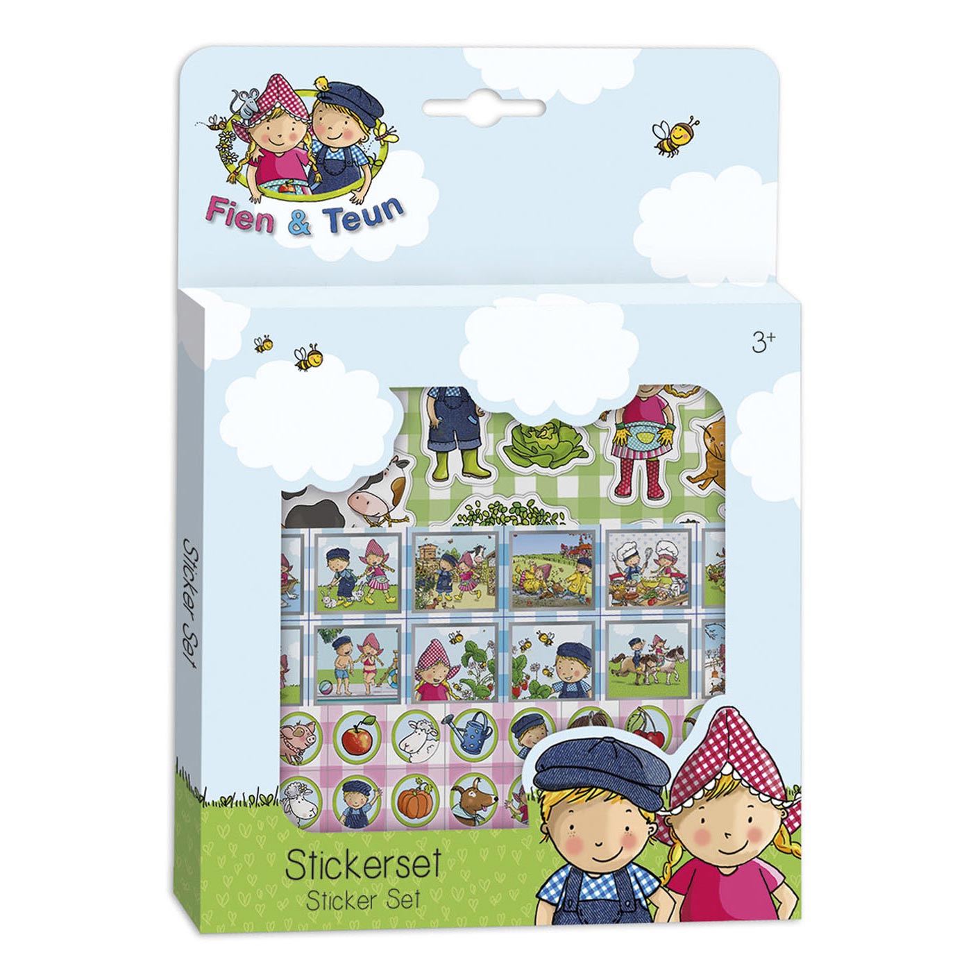 Bambolino fien teun stickerset