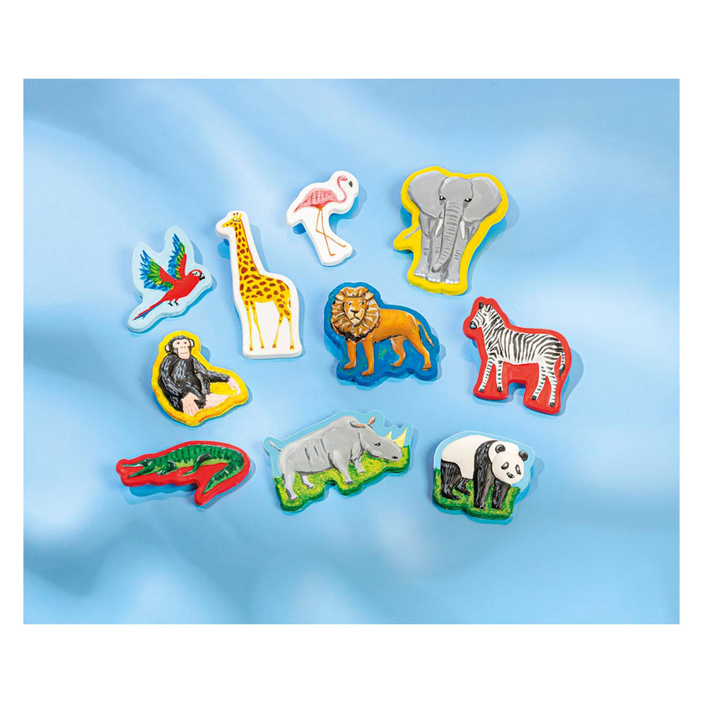 Totum Tiere Gipsabdruck Wildtiere
