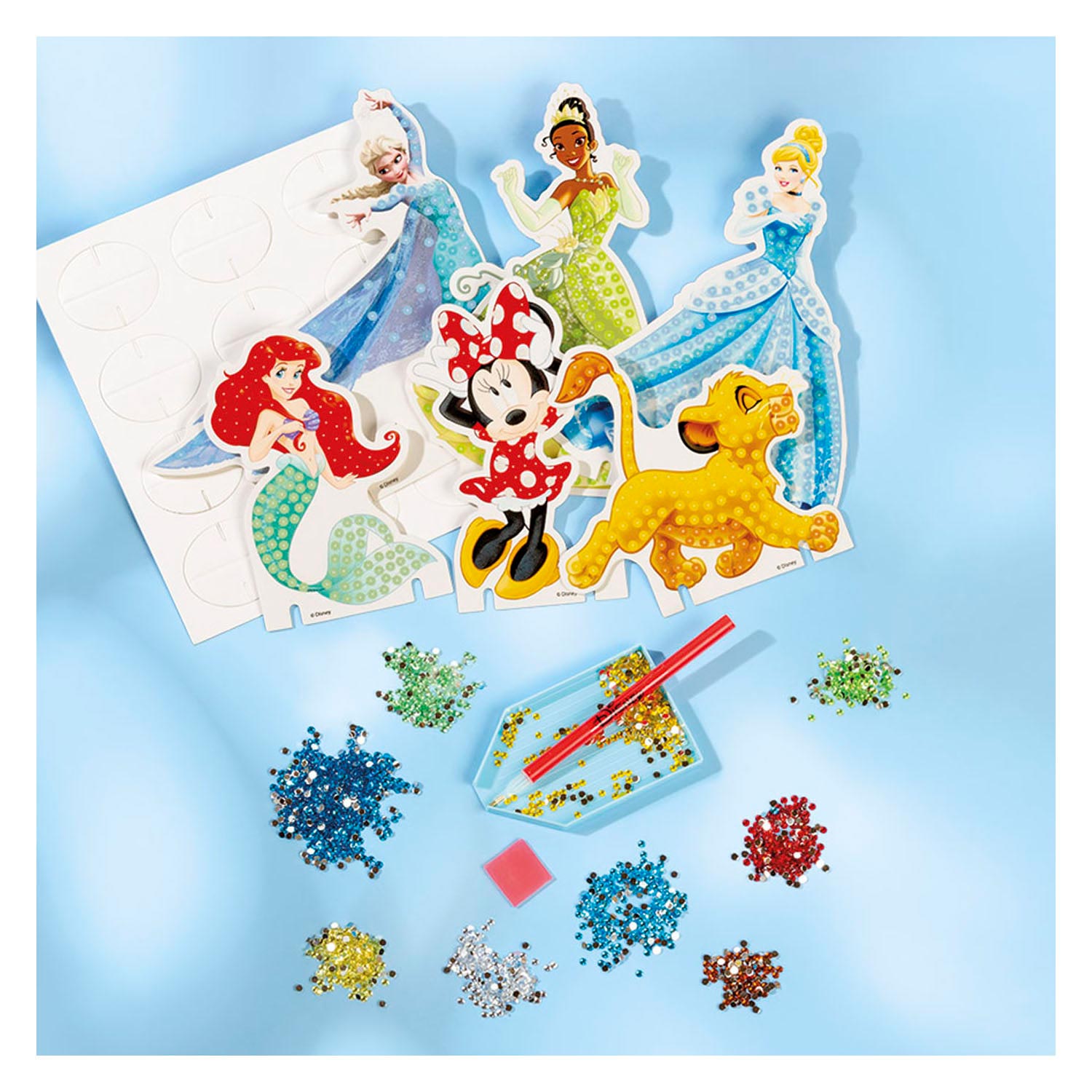 Disney Total 100 - Diamantmalerei