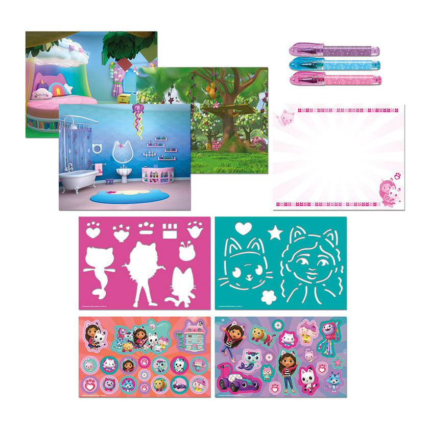 Totum Gabbys Puppenhaus - Designer-Aktivitätsbuch