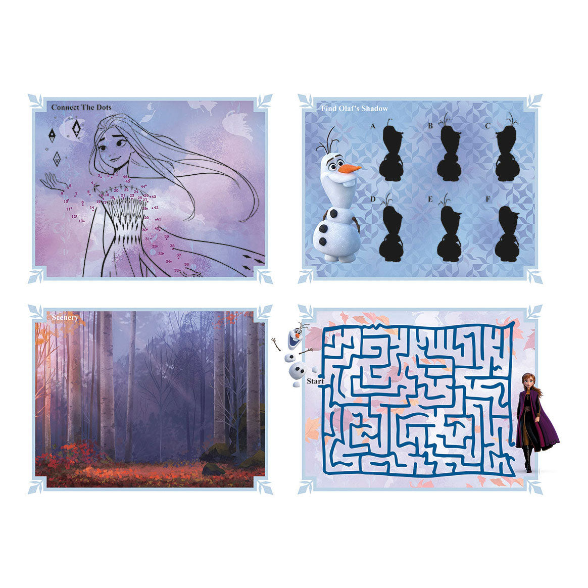 Totum Disney Frozen – Super-Aufkleber-Set