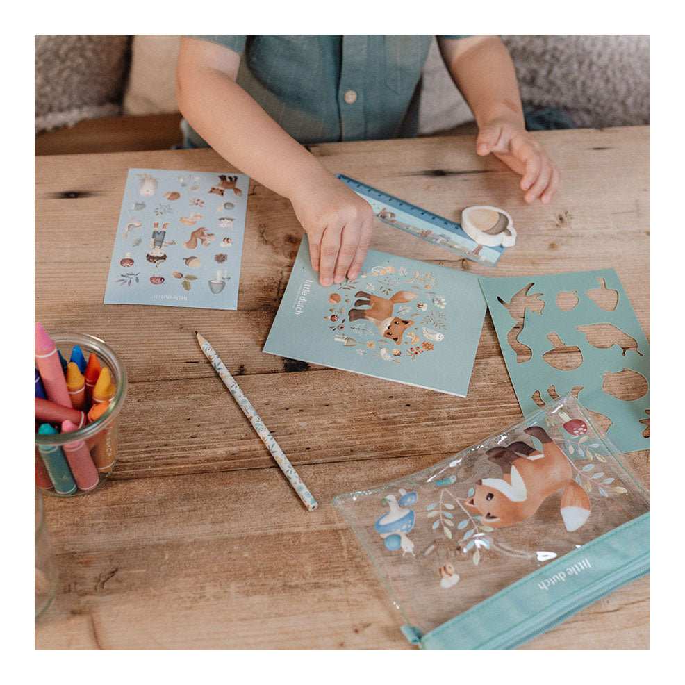 Little dutch stationery set forest