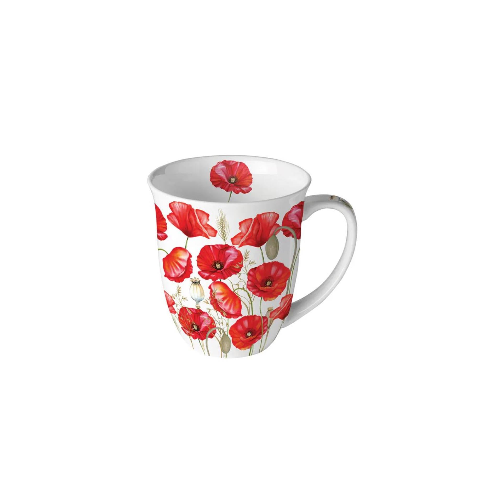 Ambiente mok 0.4l poppy all over wit