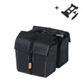 Basil tas urban dry mik 2.0 dubbel matzwart | 50l