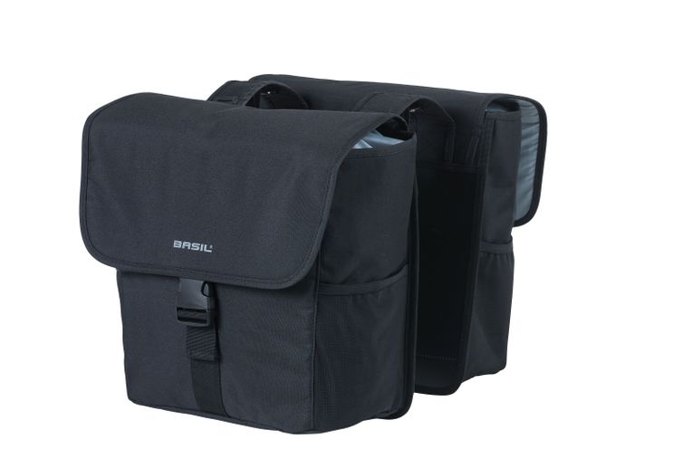 Basil b.v. tas basil go dubbel | zwart 32l