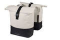 Basil Cove Doppel-Packtasche 28–32 l, 14 x 29 x 36 cm, weiß und schwarz