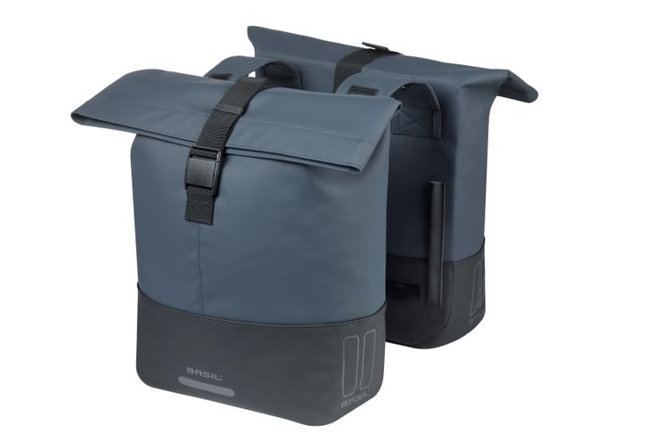 Basil b.v. tas basil cove dubbel blauw zwart | 32l