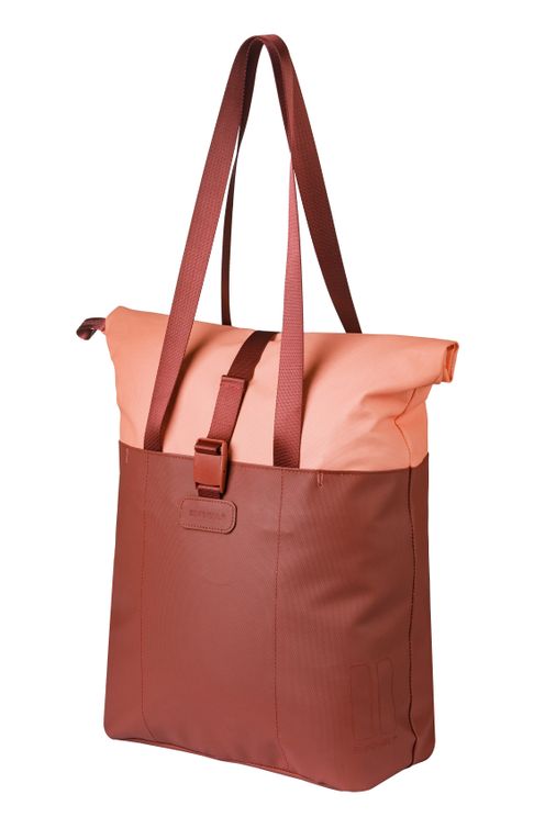 Basil b.v. tas basil vive shopper bordeaux roze | mik hooks | 20l