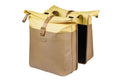 Basil Vive Doppel-Packtasche 28–35 l, 14 x 30 x 38 cm, sandgelb