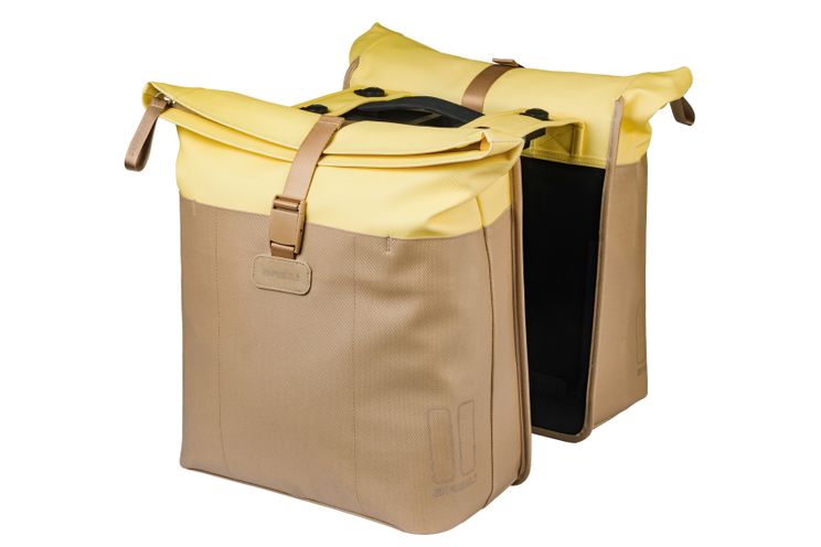 Basil b.v. tas basil vive dubbel zand geel | mik | 35l