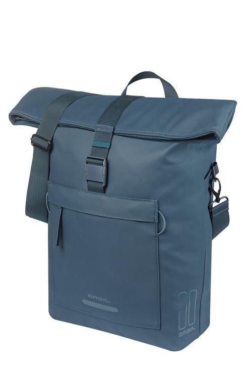Basil b.v. tas basil brooklyn enkel blauw | mik hooks | 17l