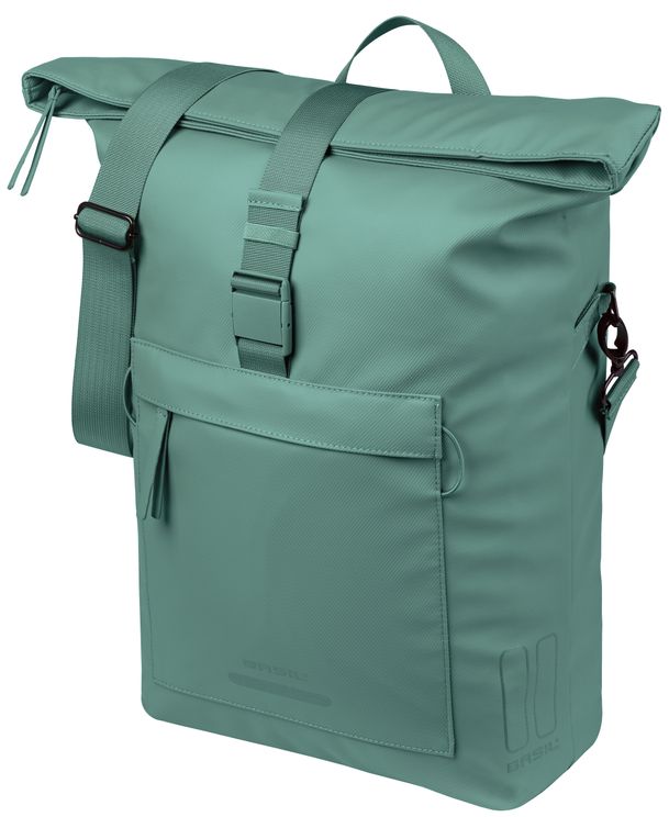Basil b.v. tas basil brooklyn enkel groen | mik hooks | 17l