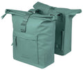 Basil Brooklyn 41L Doppel-Fahrradtasche - Grün (14 x 30 x 37 cm)