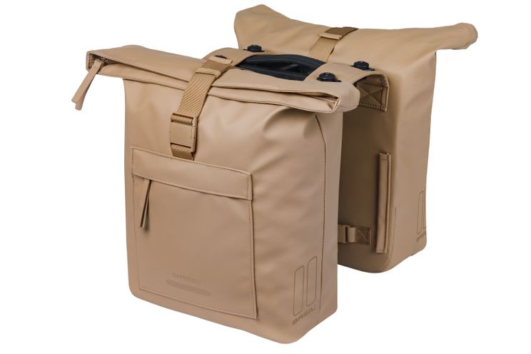 Basil b.v. tas basil brooklyn dubbel zand | mik | 41l