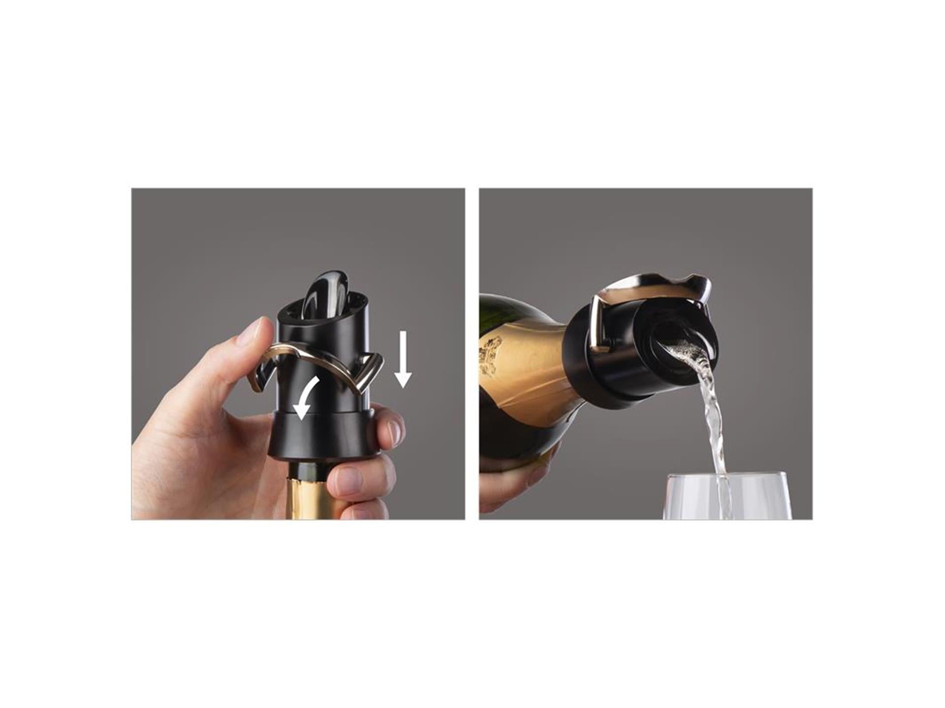 Vacu vin champagne saver server