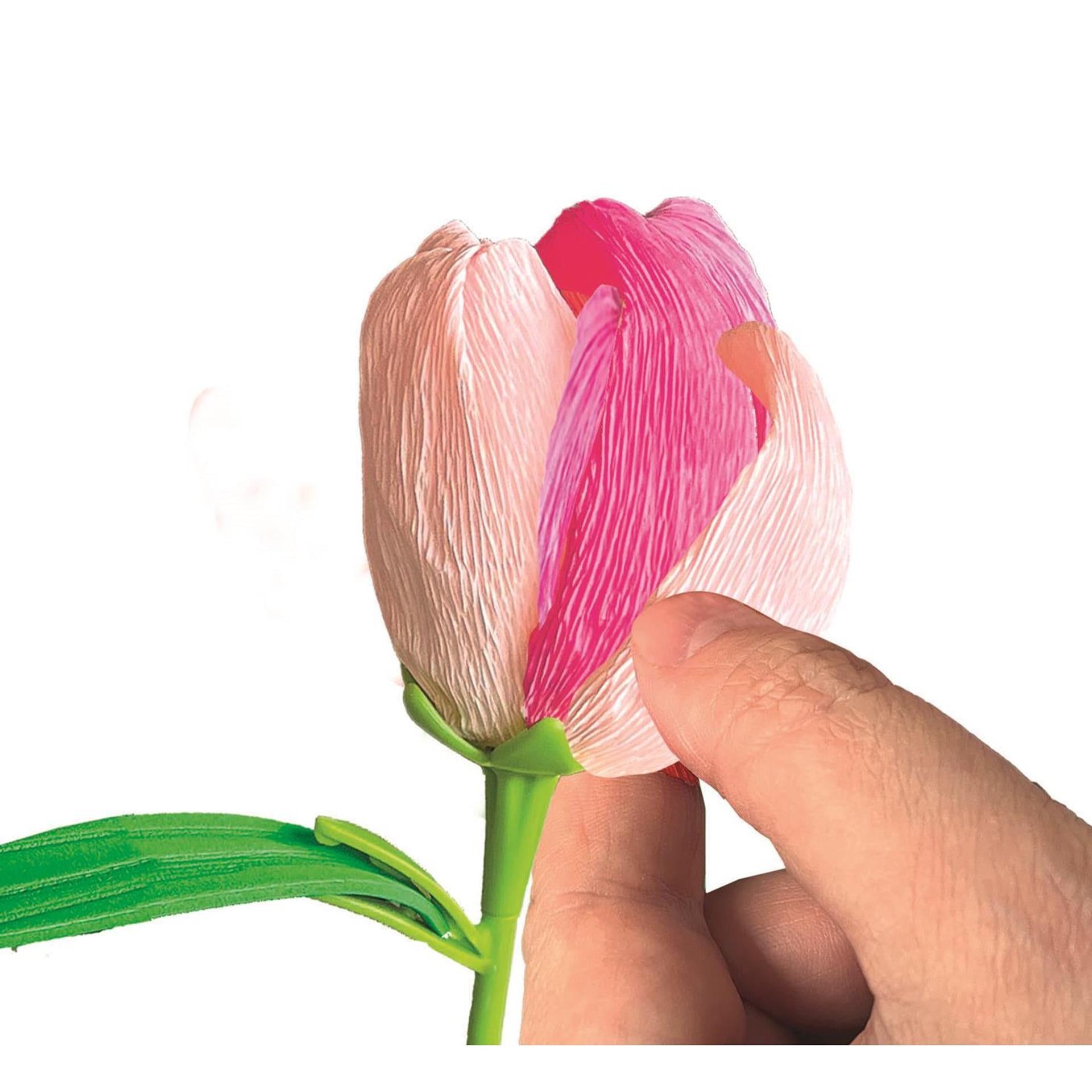 Clementoni idea - geurende bloemen maken - tulp - vanaf 8 jaar - 2 stuks