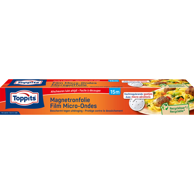 Toppits Mikrowellenfolie 32,5 x 150 cm