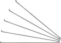 Sapim race j-bend spokes for rohloff + nipples - 5-pack